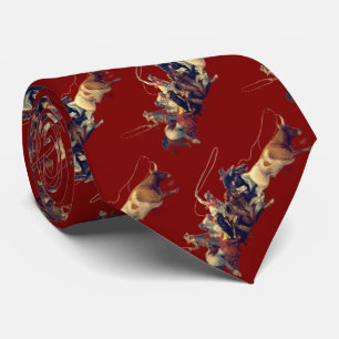 The Herd Quitter (by C. M. Russell, c. 1897) Tie