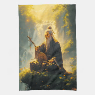 The Hermit's Shan Shui Tea Towel