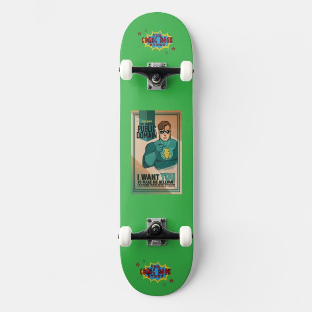 The Hero  Skateboard (Front)