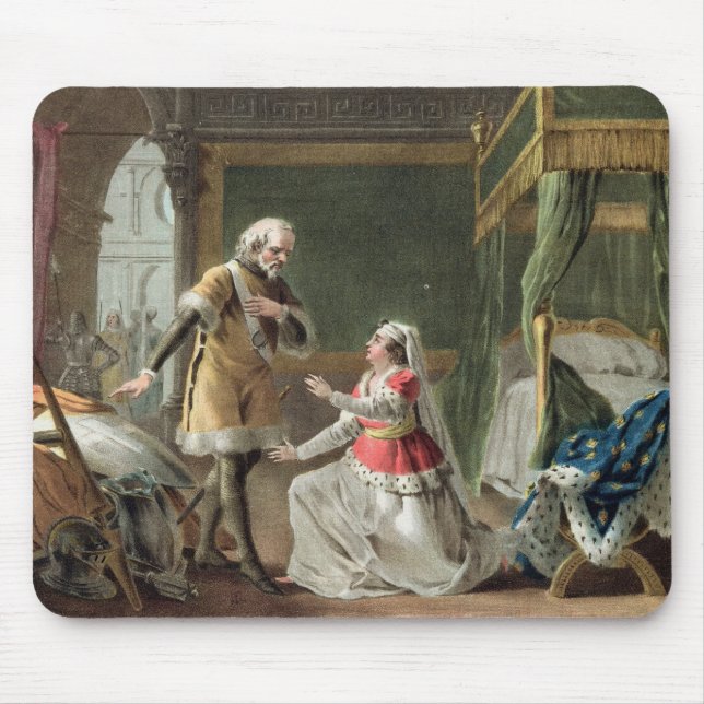 The Heroic Devotion of Marguerite of Provence (121 Mouse Pad (Front)
