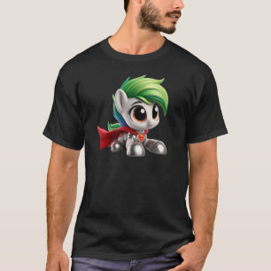 The heroic pony in bright colors. T-Shirt