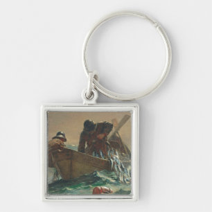 The Herring net, 1885 (oil on canvas) Key Ring