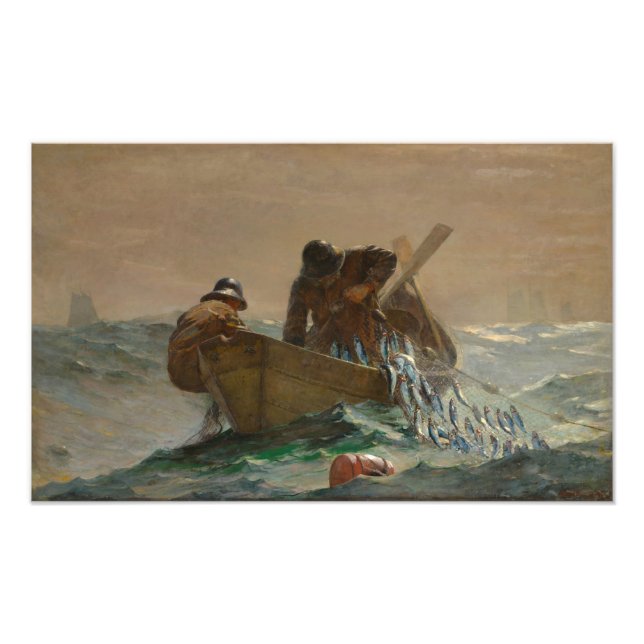 The Herring Net, Winslow Homer Photo Print (Front)