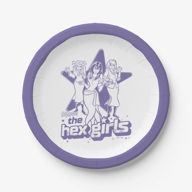 The Hex Girls Star Power Paper Plate (Front)