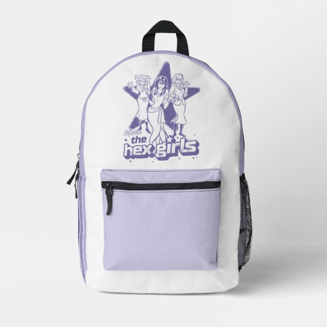 The Hex Girls Star Power Printed Backpack (Front)