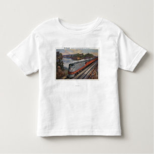 The Hiawatha Streamline Train Toddler T-Shirt