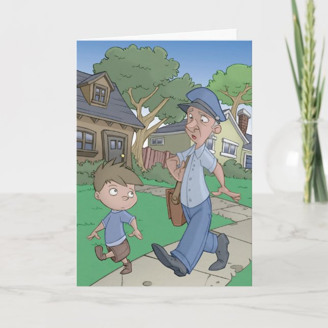 The Hiccup Book - Belated Birthday card (Front)