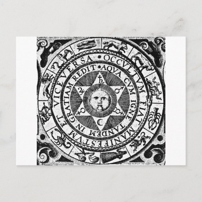 The Hidden Becomes Manifest Postcard (Front)