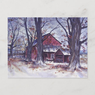 The Hidden Farm House- postcard