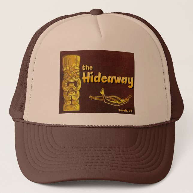 The Hideaway Trucker Hat (Front)