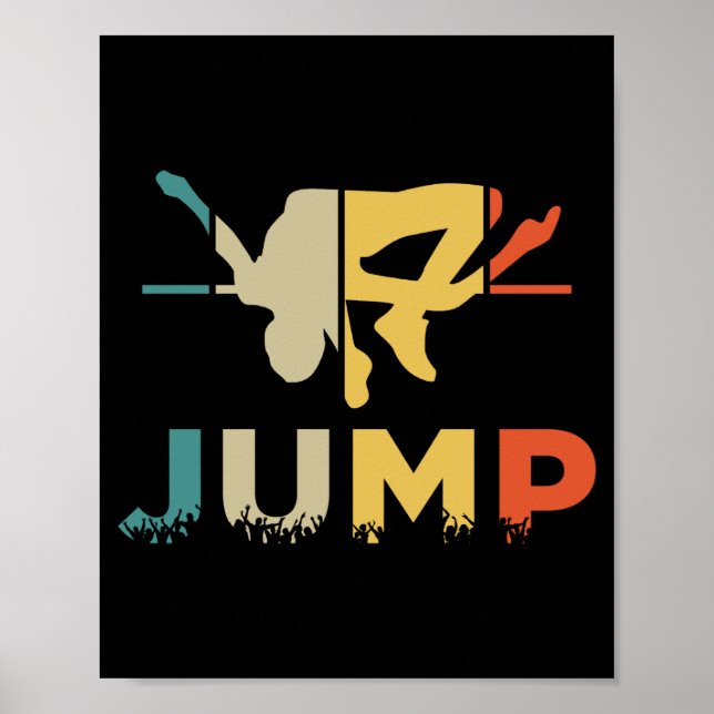 The High Jump Sport Poster (Front)