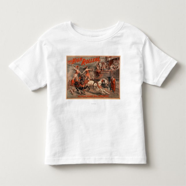 The High Rollers - Ben Hur "Bend Her" Theatre Toddler T-Shirt (Front)
