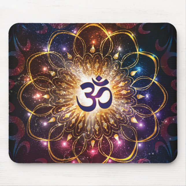 The higher power of Om Mouse Pad (Front)