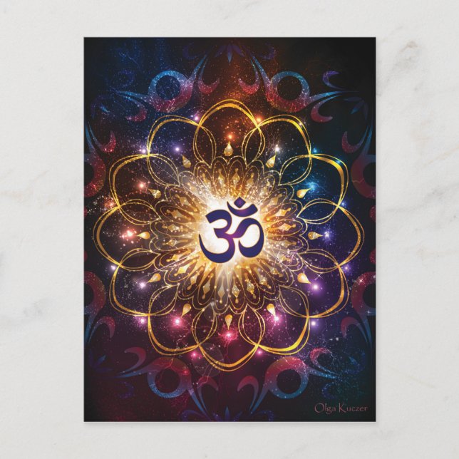 The higher power of Om Postcard (Front)