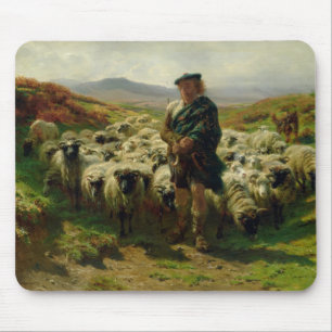 The Highland Shepherd, 1859 Mouse Pad
