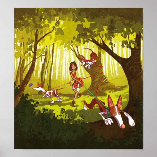 The Hiker Poster (Front)