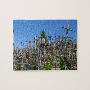 The Hill of Crosses of Northern Lithuania Jigsaw Puzzle