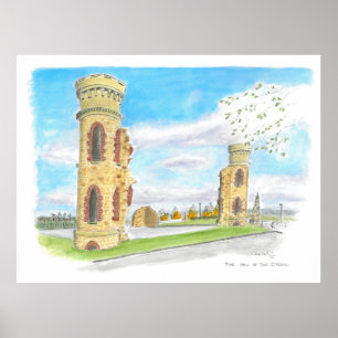The Hill of the O`Neill Dungannon  Poster