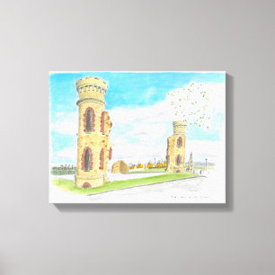 The Hill of the O`Neill Stretched Canvas Print