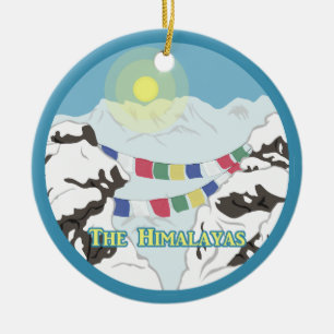 The Himalayas Ceramic Tree Decoration