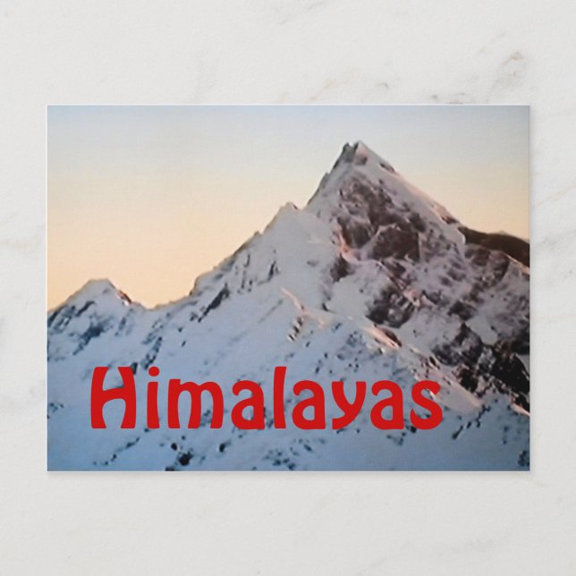 The Himalayas Everest postcard (Front)