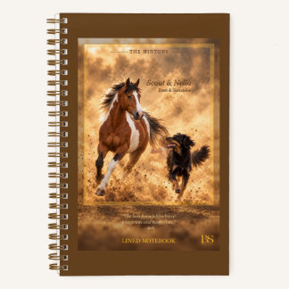 The Hintons Scout & Nella Dust & Sunshine Notebook