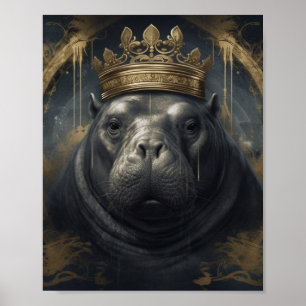 The Hippo King Poster