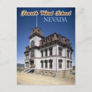 The Historic Fourth Ward School Museum in Nevada Postcard