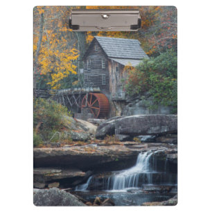 The Historic Grist Mill On Glade Creek Clipboard