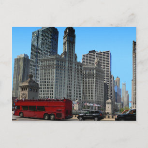 The Historic Wrigley Building Postcard