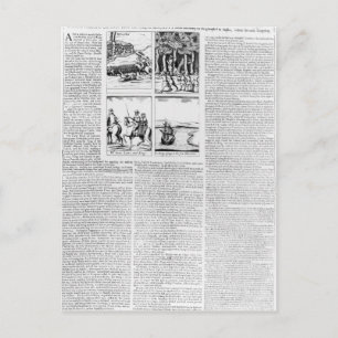 The history of the Battle of Worcester Postcard