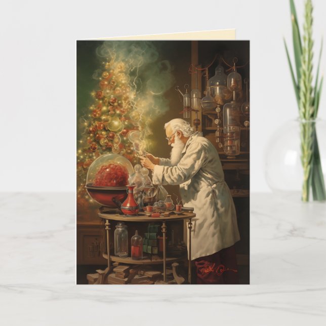 The History of the Candy Cane Holiday Card (Front)