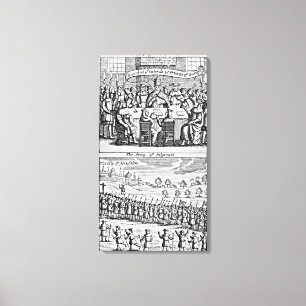 The History of the Holy War: Canvas Print