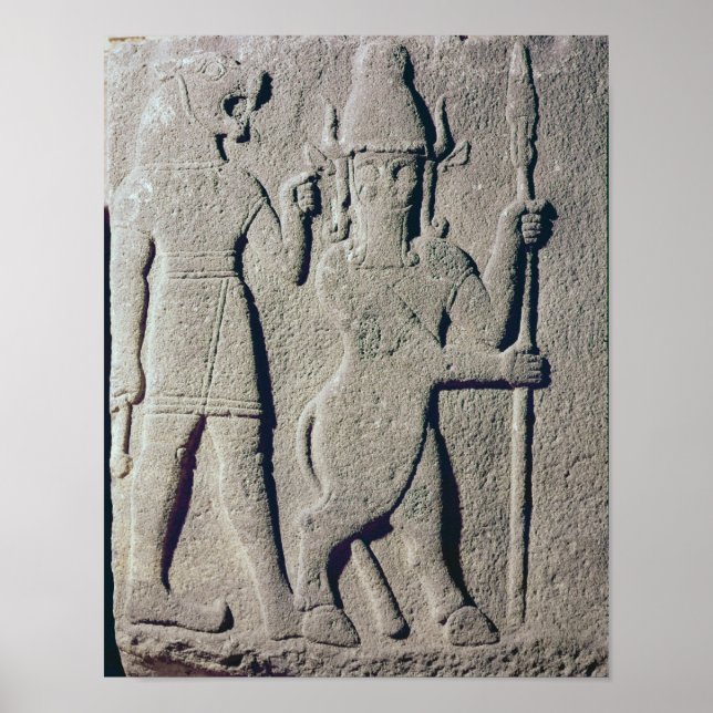 The Hittite God Uomi, Karkemish Poster (Front)