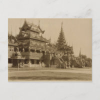 The Hman Kyaung or the glass monastery, Burma
