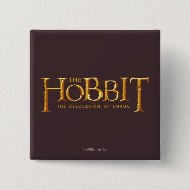 THE HOBBIT™ 15 CM SQUARE BADGE (Front)