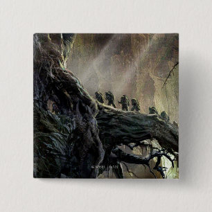 THE HOBBIT : DESOLATION OF SMAUG™ Concept Art 15 Cm Square Badge
