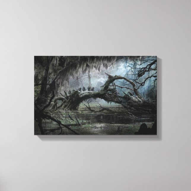 THE HOBBIT : DESOLATION OF SMAUG™ Concept Art 3 Canvas Print (Front)