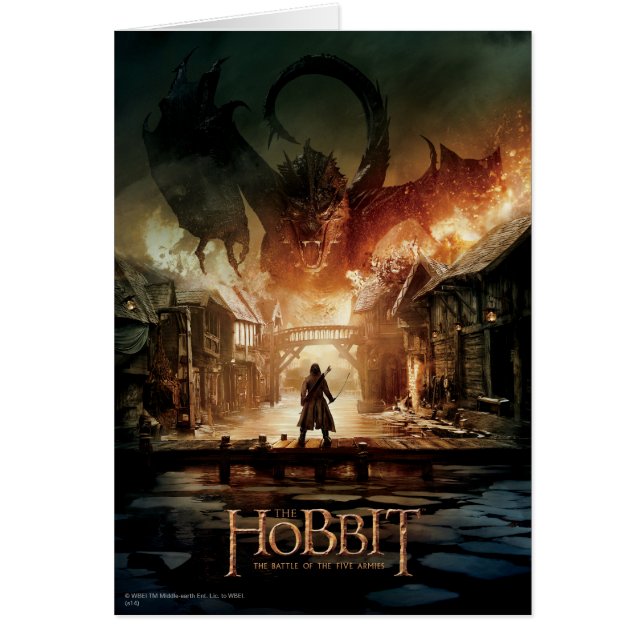 The Hobbit - Laketown Movie Poster (Front)