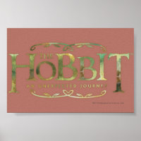 The Hobbit Logo Green