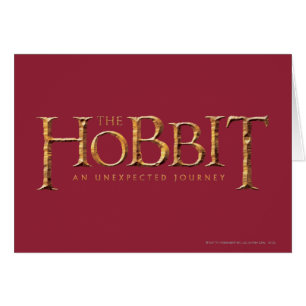 The Hobbit Logo Textured