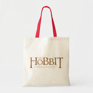 The Hobbit Logo Textured Tote Bag