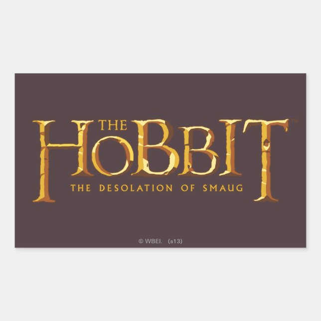 THE HOBBIT™ RECTANGULAR STICKER (Front)