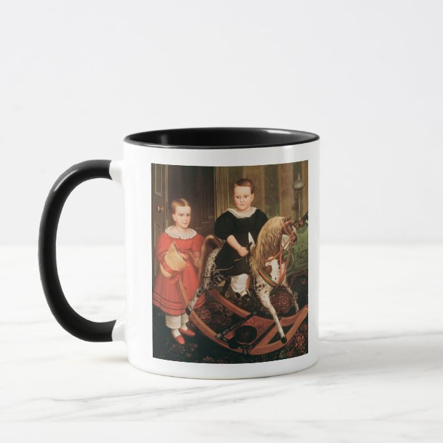 The Hobby Horse, c.1840 Mug (Left)