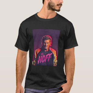 The Hoff - David Hasselhoff Retro Allover Patten T-Shirt