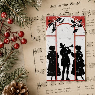 The holiday musicians business card