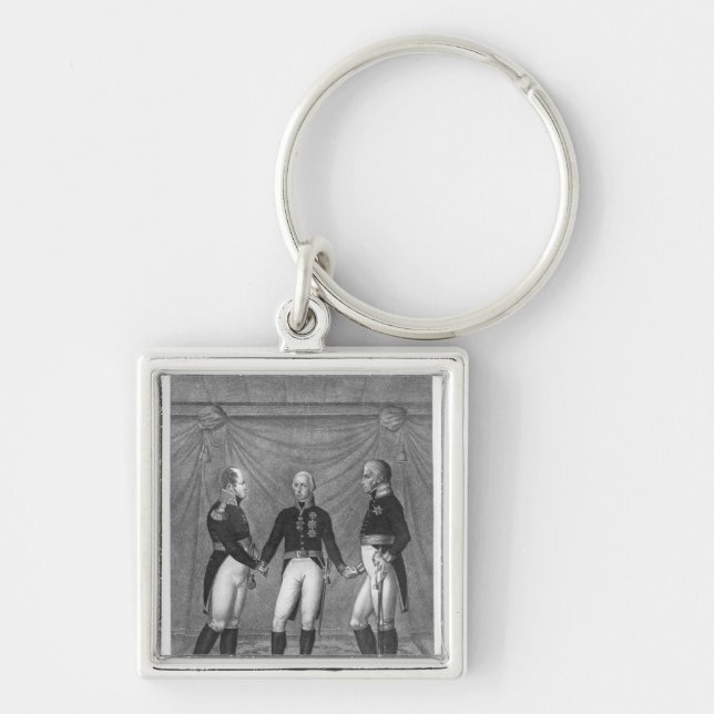 The Holly Alliance, 1815 Key Ring (Front)