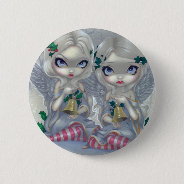 "The Holly and the Ivy" Button (Front)