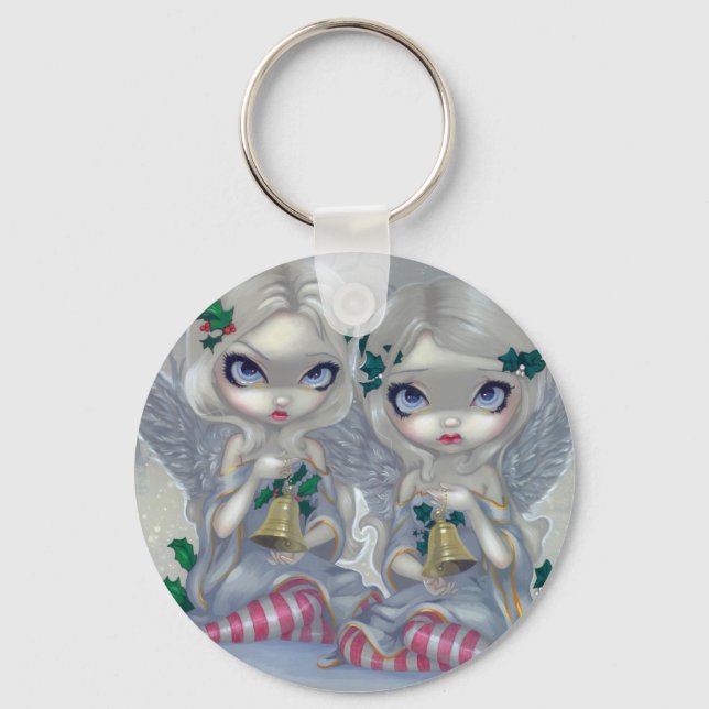 "The Holly and the Ivy" Keychain (Front)