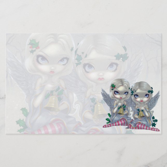 "The Holly and the Ivy" Stationery (Front)